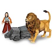 Narnia Prince Caspian Lucy with Aslan Beast Riders Figures